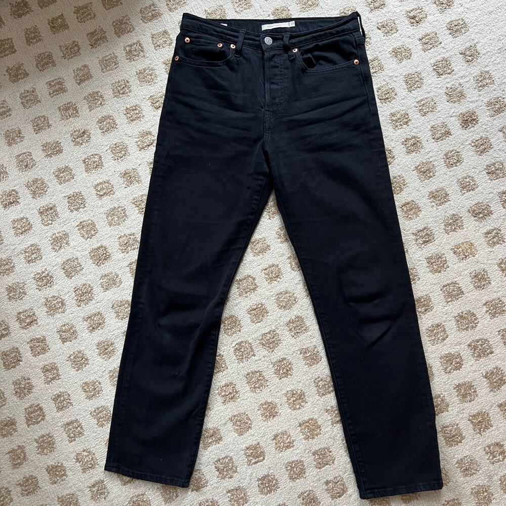 Levi's Black Straight Leg Women's Jeans